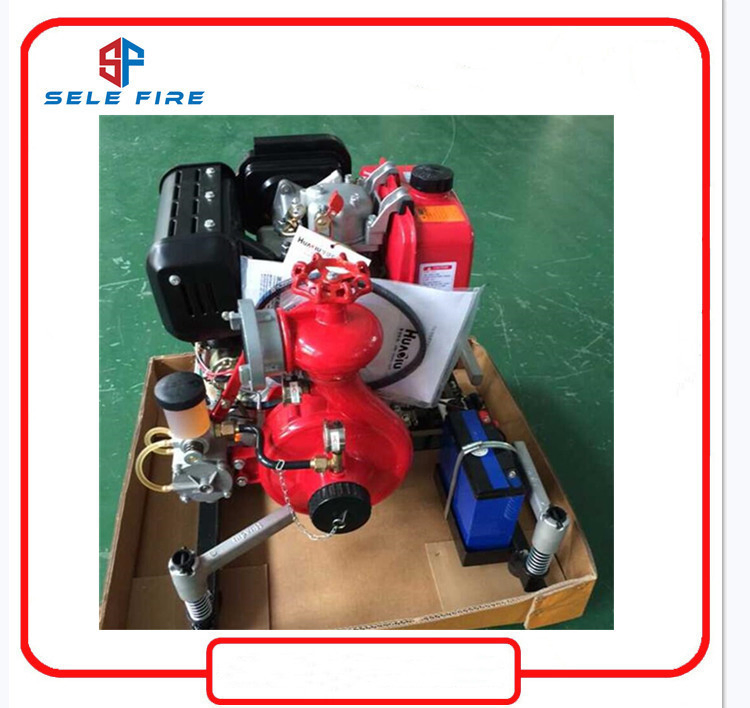 Portable 11HP Self Priming Diesel Booster Centrifugal Pump for Fire Fighting