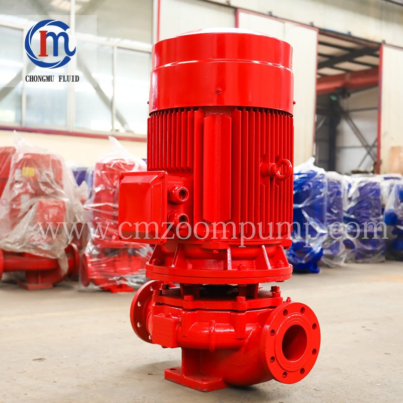 High Pressure Vertical Inline Fire Fighting Booster Jockey Pump