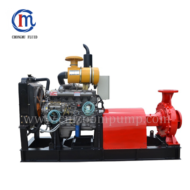 Diesel Engine Set Single Suction Fire Extinguishing Pump