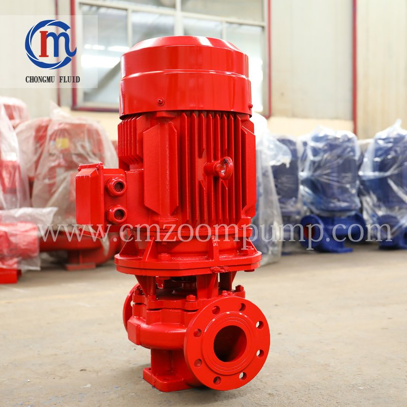 High Pressure Vertical Inline Fire Fighting Booster Jockey Pump