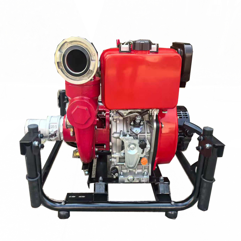 Fire Fighting Pump Set Diesel Engine Portable