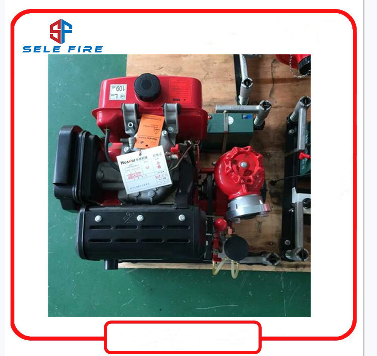 Portable 11HP Self Priming Diesel Booster Centrifugal Pump for Fire Fighting
