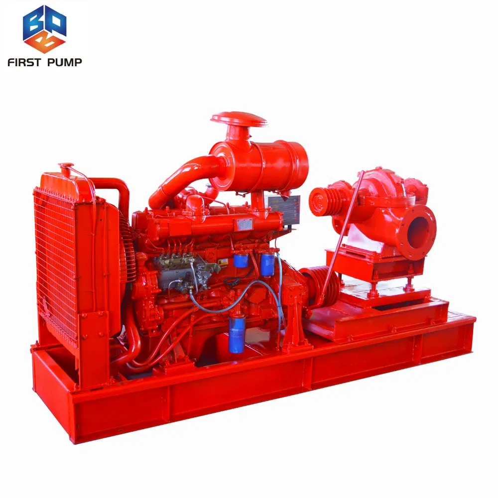 Centrifugal Split Case Agriculture Irrigation Fire Fighting Diesel Water Pump