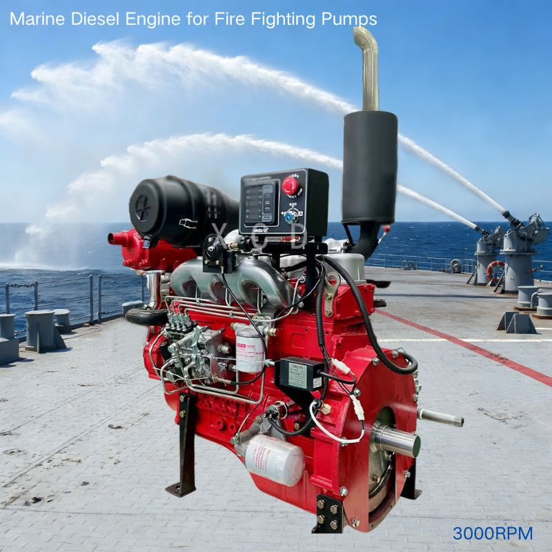 4bk-Z 4-Stroke Diesel Engine 120HP 3000rpm for Fire Pump Water Pump Generator Set Power Unit