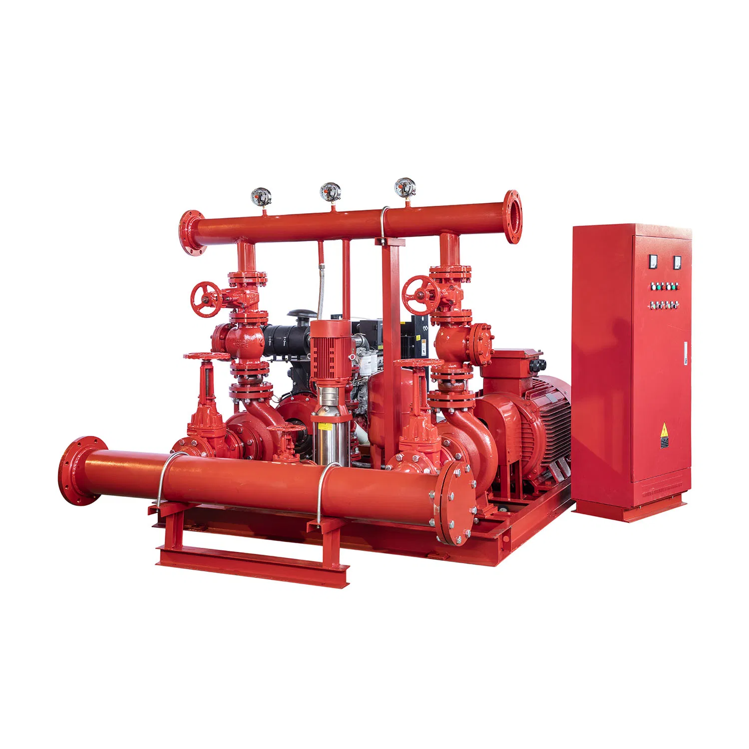 Edj Diesel Electric Fire Pump Jockey Pump with Control Panel Packing