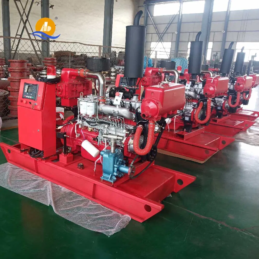 End Suction Fire Fighting Diesel Engine Set Pump