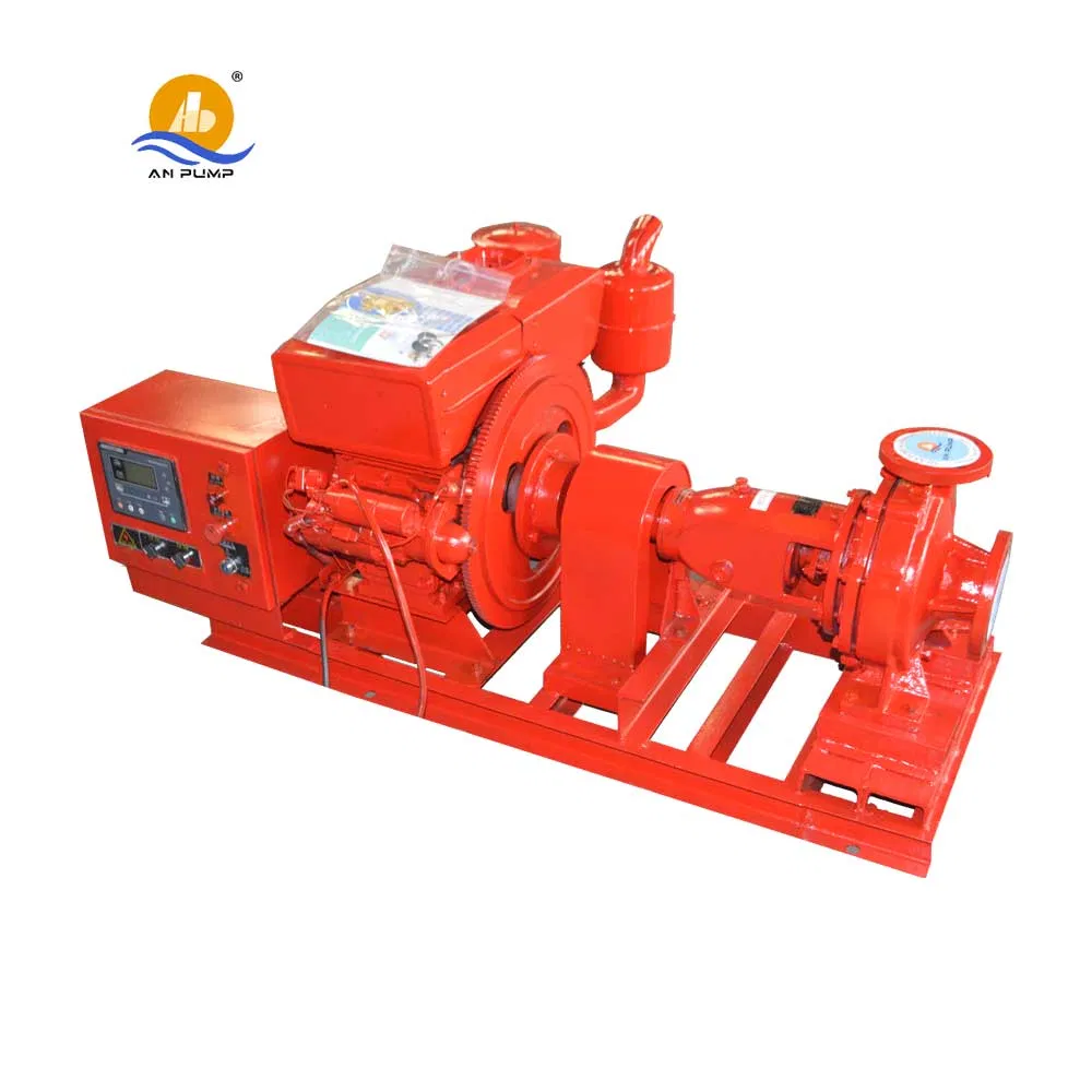 End Suction Fire Fighting Diesel Engine Set Pump
