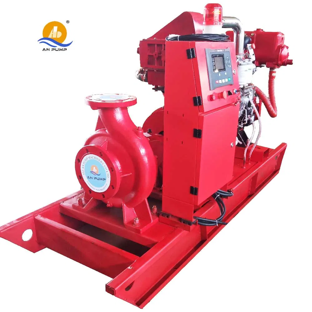 End Suction Fire Fighting Diesel Engine Set Pump