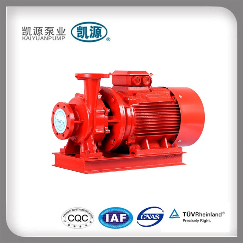 3.7kw Horizontal Centrifugal Fire-Fighting Pump, End Suction Fire-Fighting Water Pump