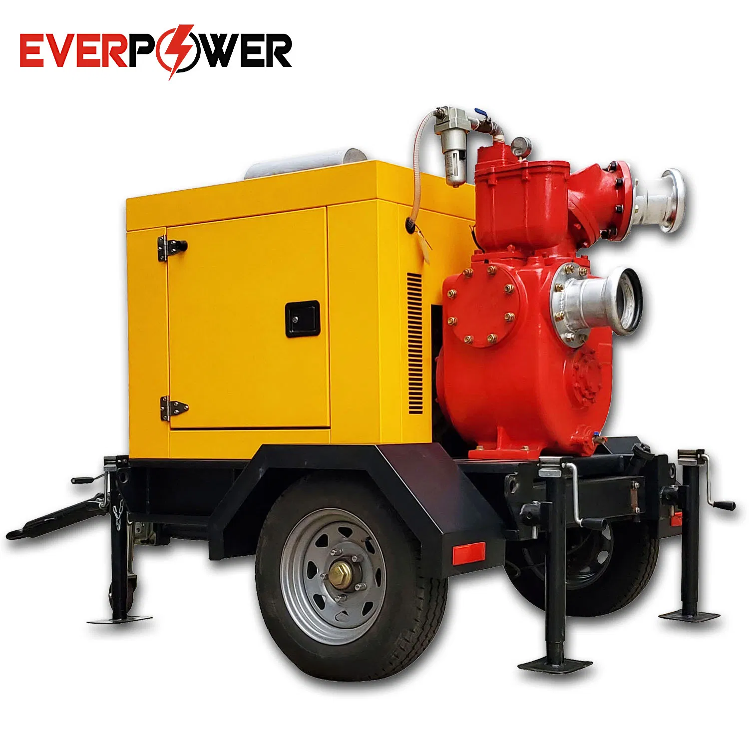 8 Inch Self-Priming Diesel Engine Centrifugal Pump, Flood Control Pump, Slurry Pump, Drainage Pump, Fire-Fighting Pump, Irrigation Pump, Diesel Water Pump