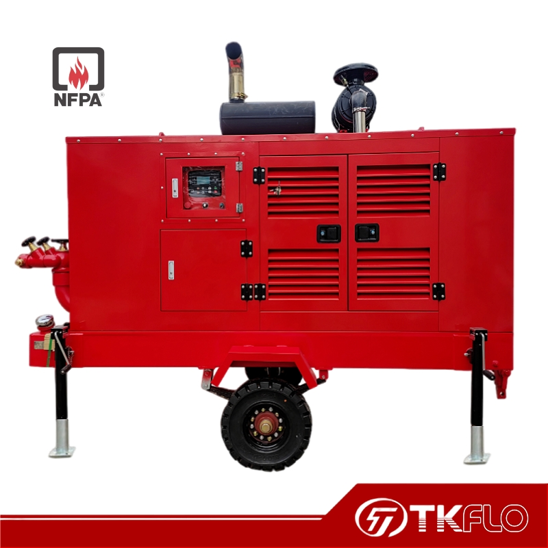 8 Inch Self-Priming Diesel Engine Centrifugal Hydraulic Fire Fighting Pump