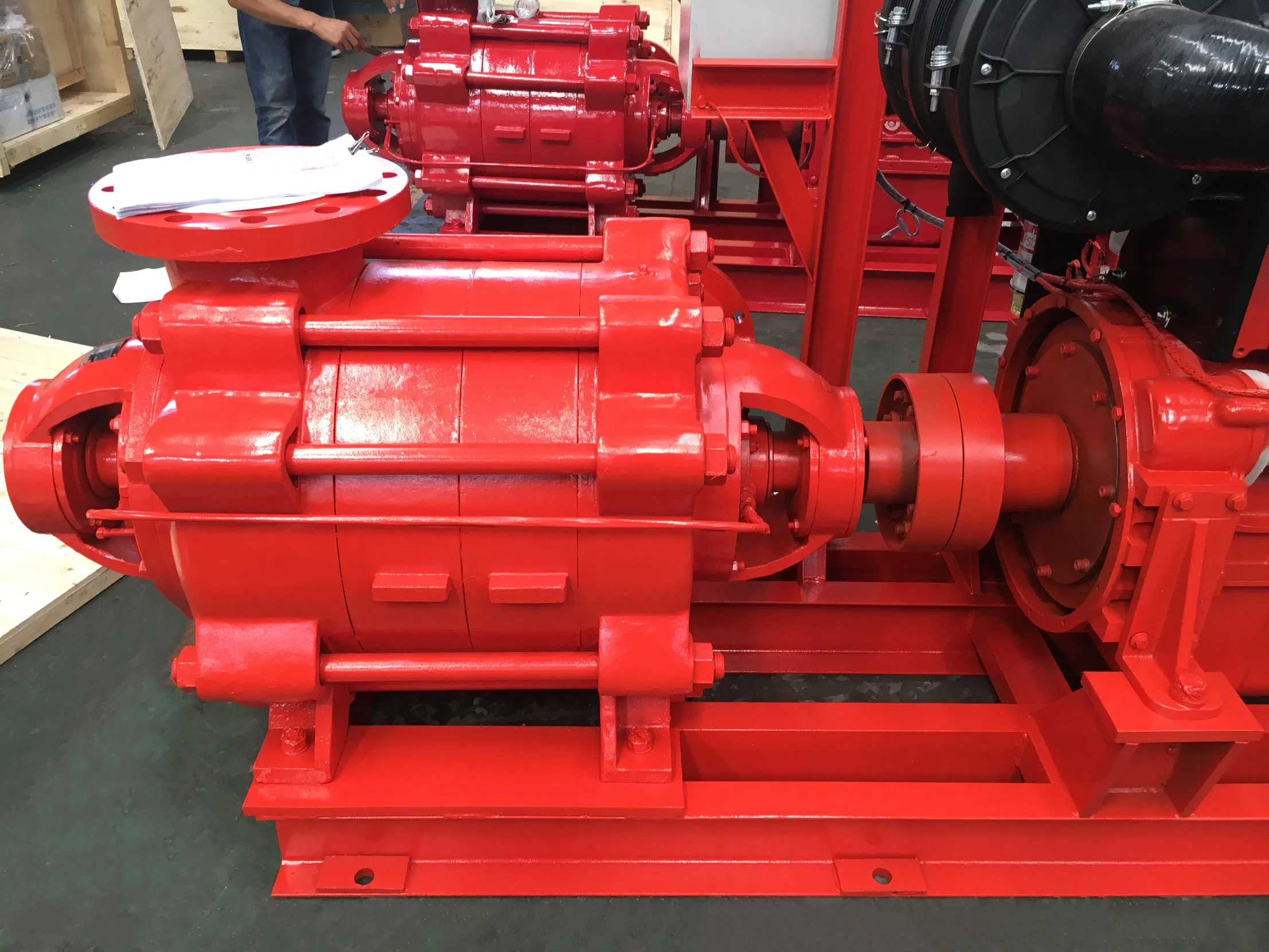 Industrial Electric Motors Diesel Water Multistage Centrifugal Fire Fighting Pump