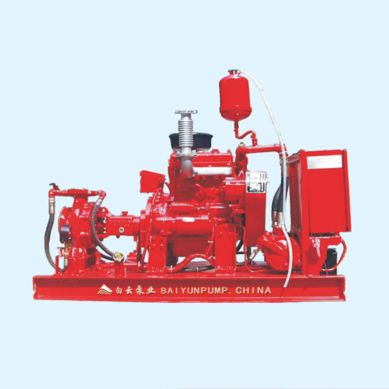 500gpm Diesel Fire Pump Set with Diesel Engine Driven Pump