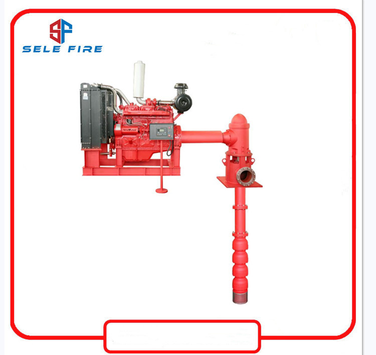 Factory Price High Quality Diesel Engine Vertical Turbine Fire Fighting Pump UL Listed