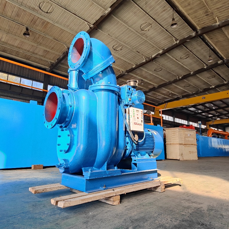 8 Inch Self Priming Diesel Engine Flood Control Pump Trash Drainage Pump Fire Fighting Irrigation Pump Self Priming Drainage Robot Used in Flood Control Pump
