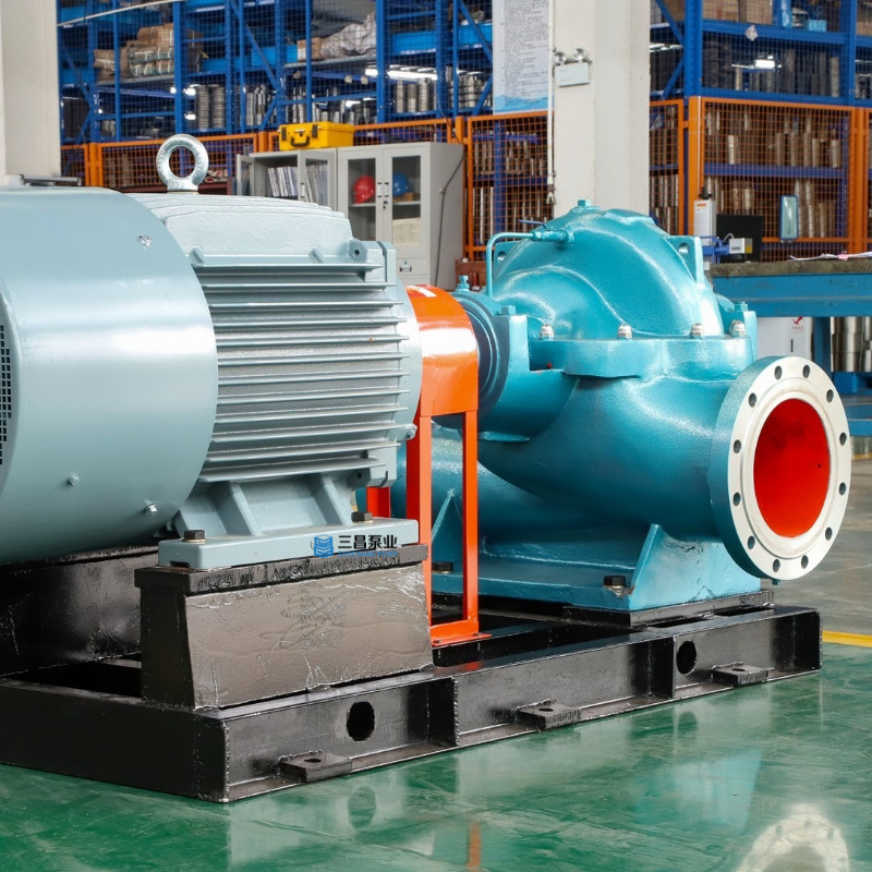 Horizontal Large Flow Double Suction Split Case Pumps