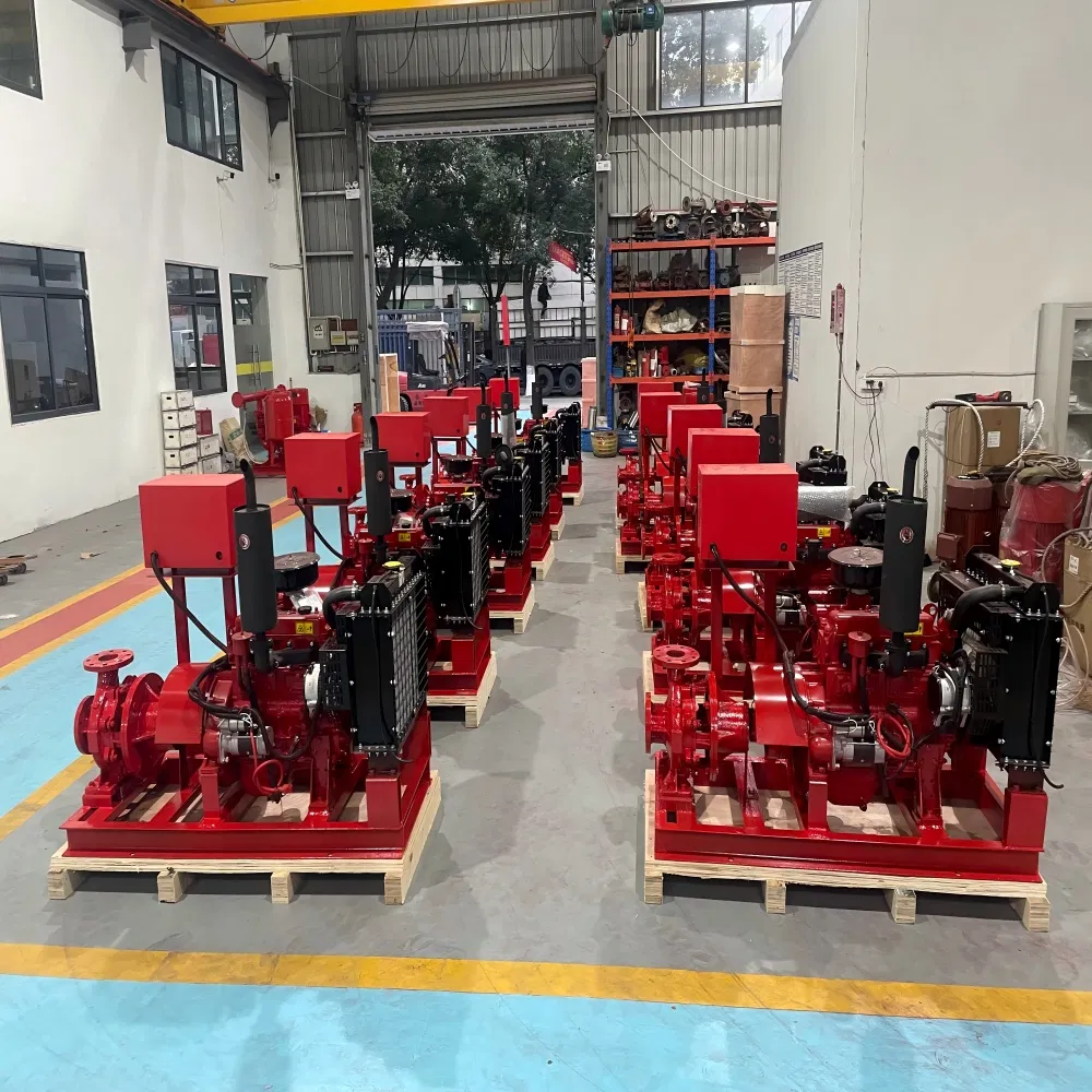 Diesel Engine-Driven Double Suction Split Case Centrifugal Pump with Ultra-Large Flow and High Head Fire Fighting Equipment