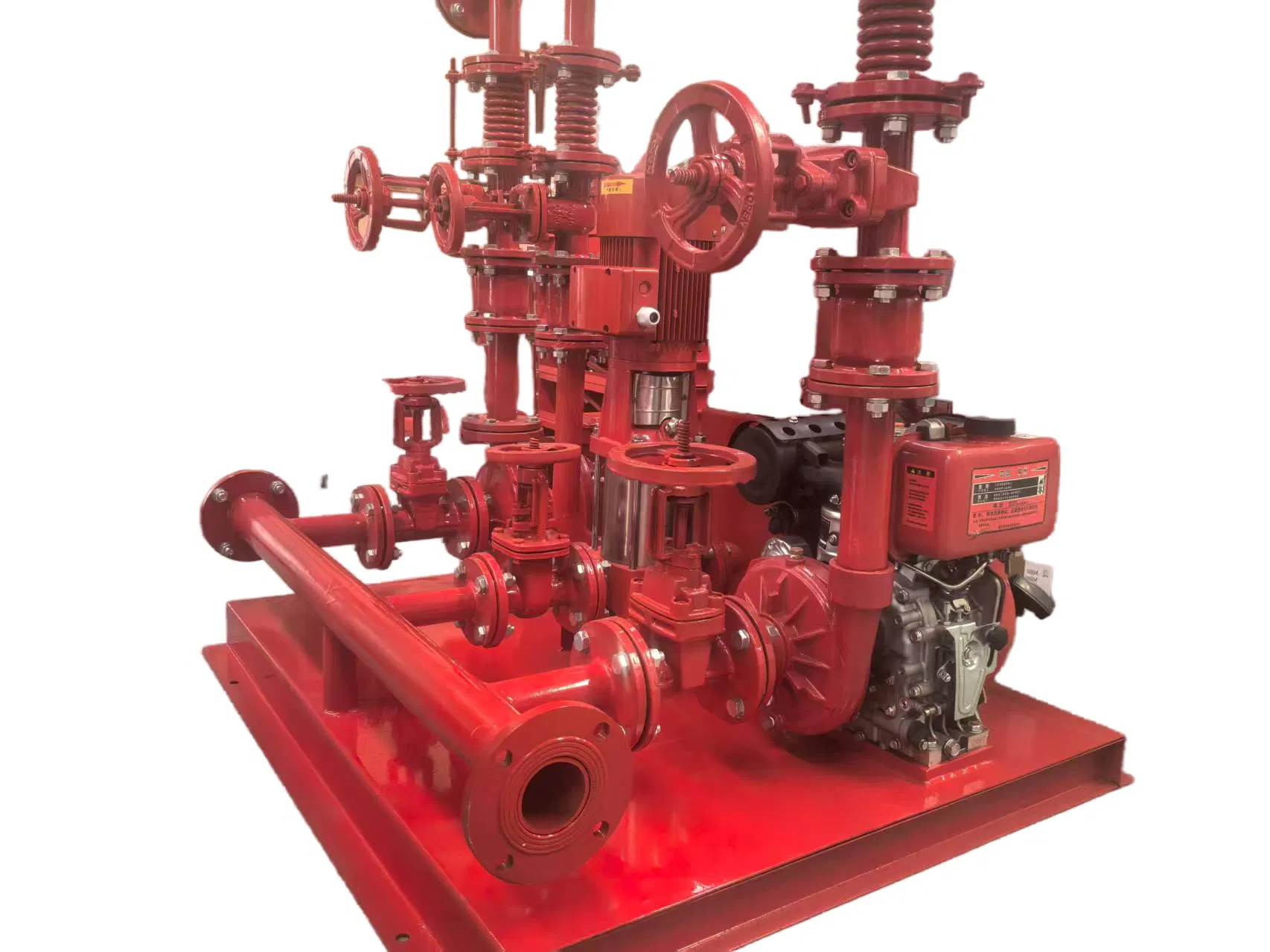 Heavy-Duty Skid-Mounted Diesel Centrifugal Pump for Industrial Use Fire Fighting Equipment