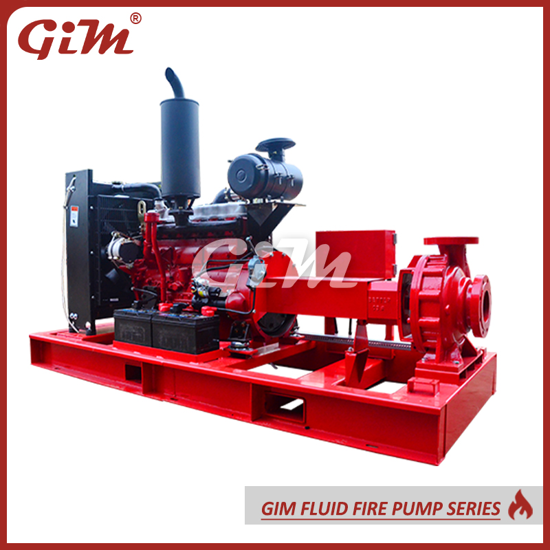 Diesel Fire Pump System with UL/FM Certification for Safety
