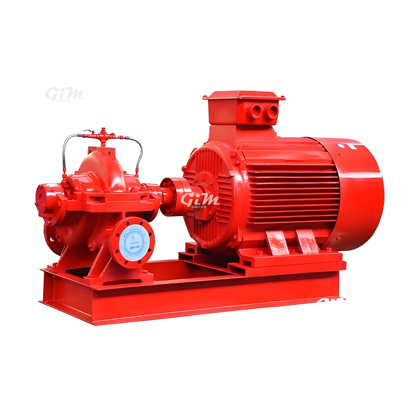 Split Case Diesel Engine Fire Pump, Nfpa20 Standard Double Suction Centrifugal Pump