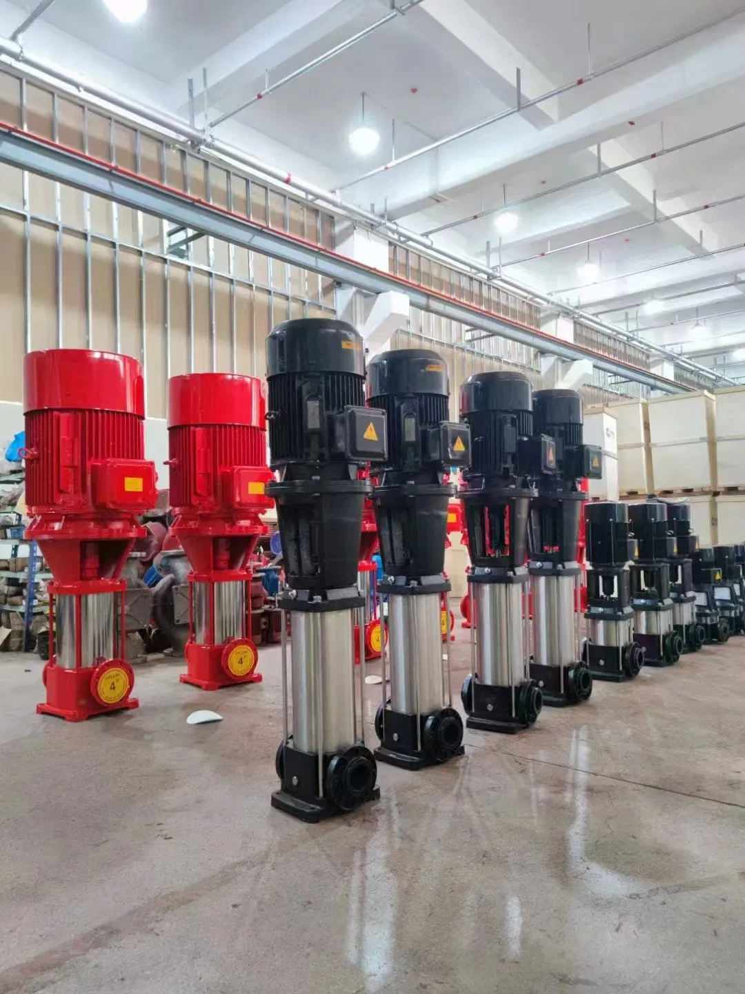 Single-Pole Horizontal Pipeline Electric Fire Water Pump with Booster Pressure Stabilizer for Fire Hydrant Sprinkler Units