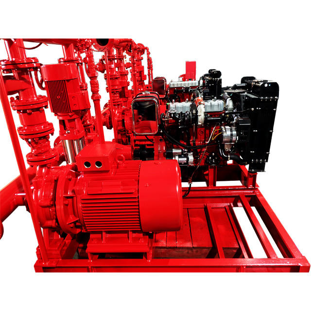 Leyon FM UL Fire Fighting Fire Protection System Cvpc Fire Fighting Pump Cntainerised Pump Station