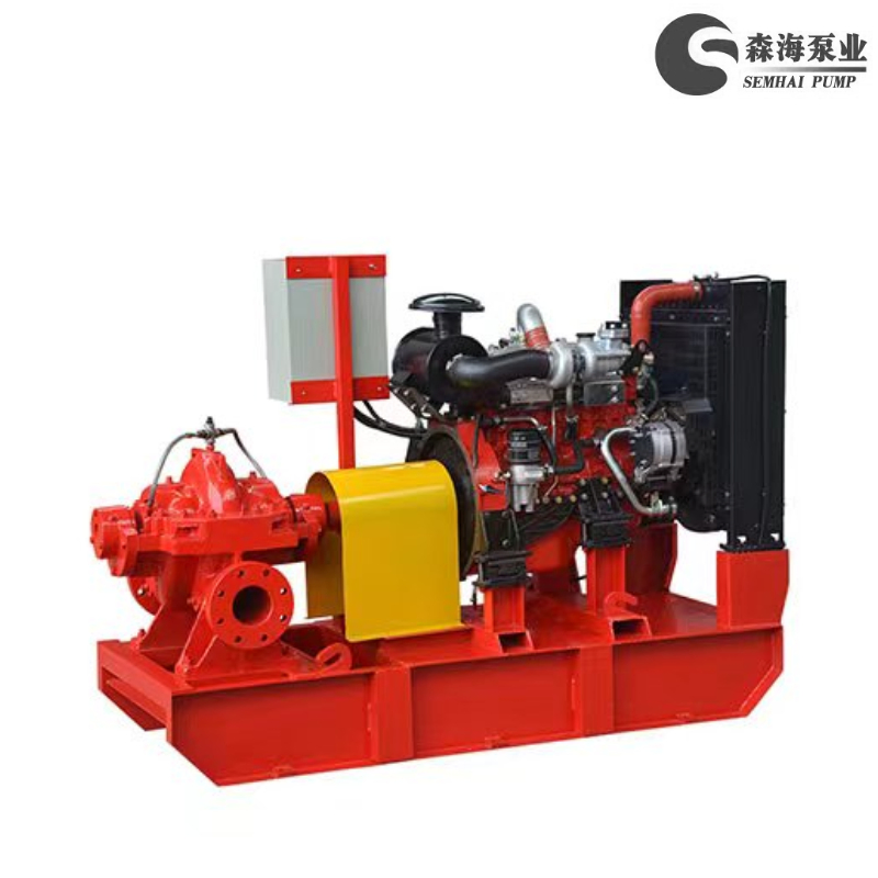 High-Performance Edj Diesel Engine Fire Water Pump Set
