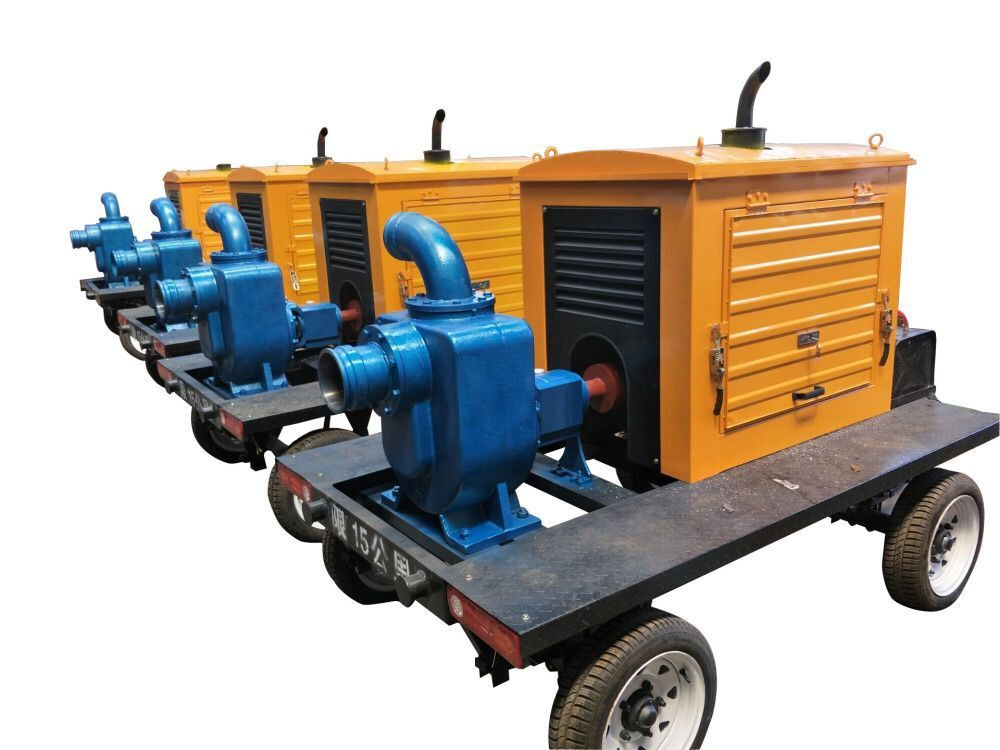 10 Inch Self-Priming Diesel Water Pump, Drainage Pump, Fire-Fighting Pump, Irrigation Pump, Flood Control Pump, Trash Pump,