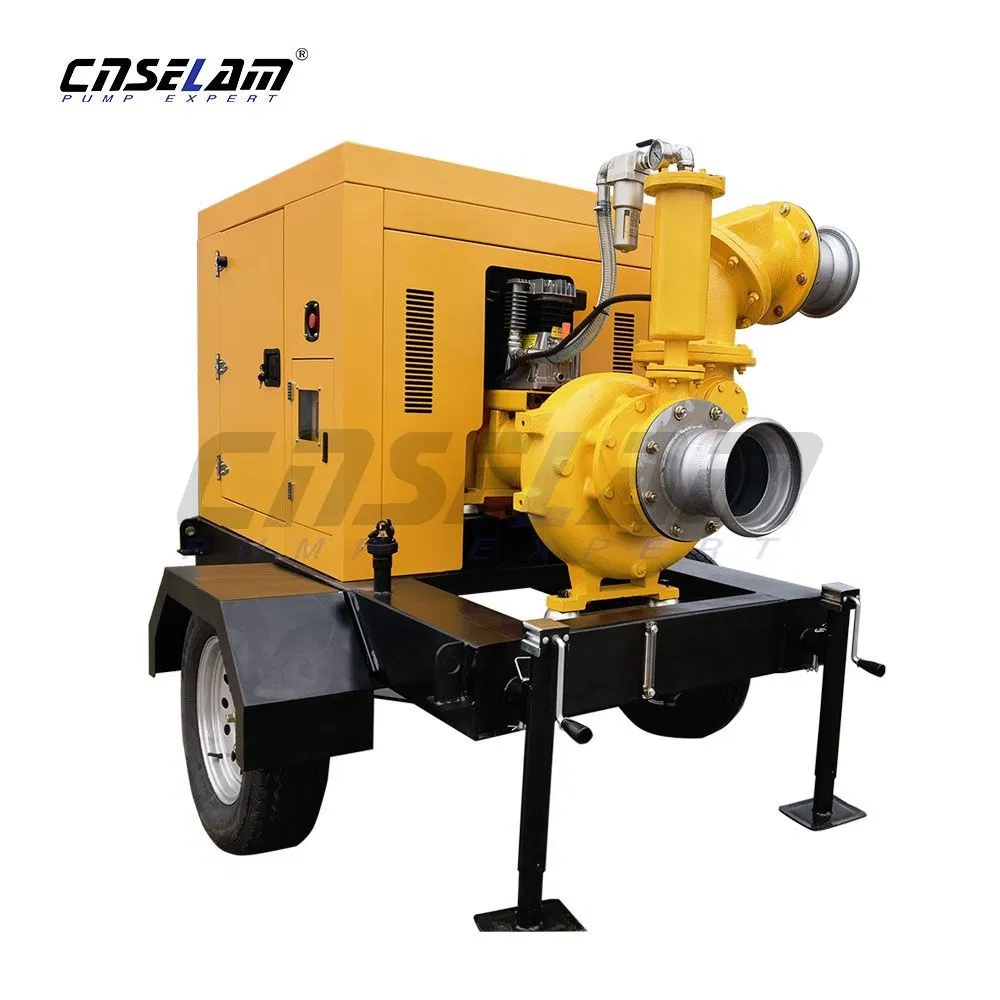 Selam High Capacity Trailer Pump Unit for Fire Fighting