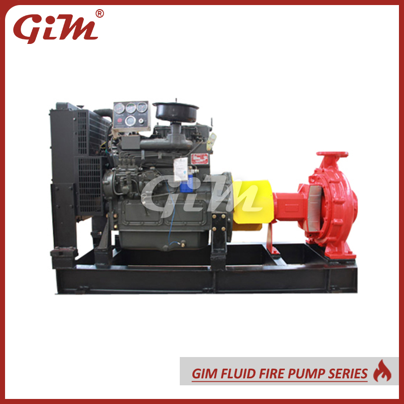Diesel Fire Pump System with UL/FM Certification for Safety