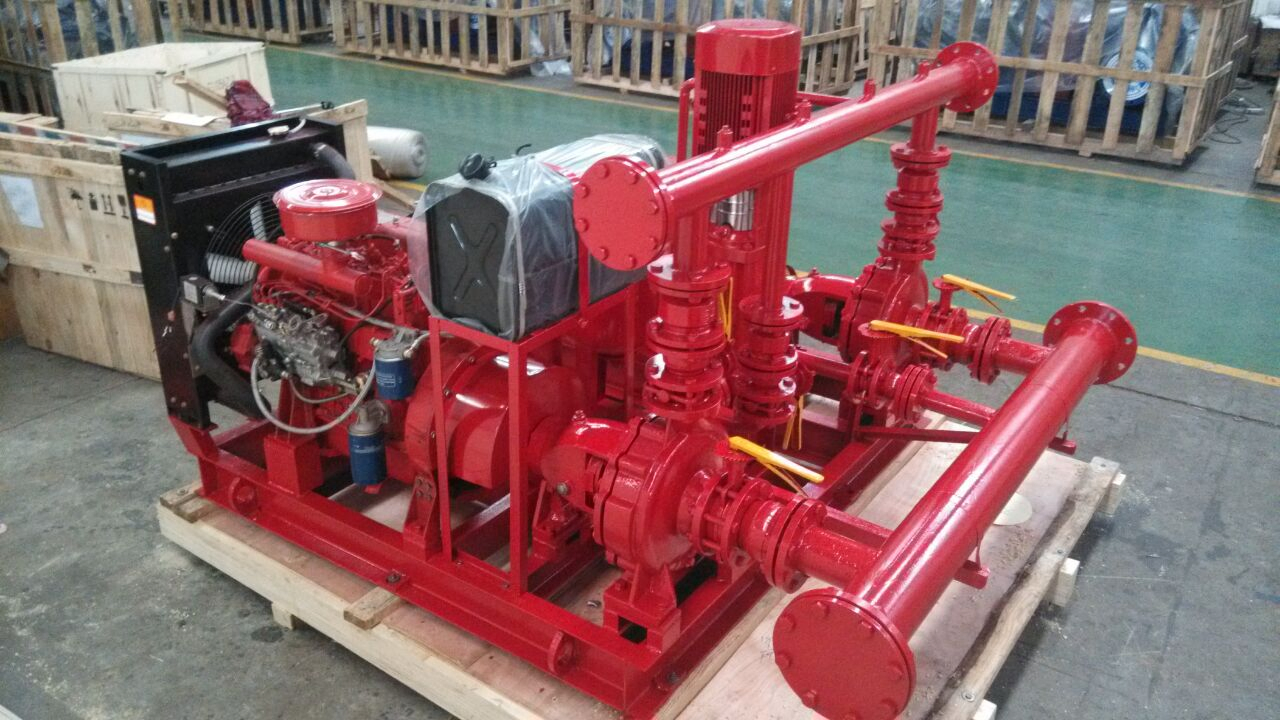 Split Case Diesel Engine Fire Pump, Nfpa20 Standard Double Suction Centrifugal Pump
