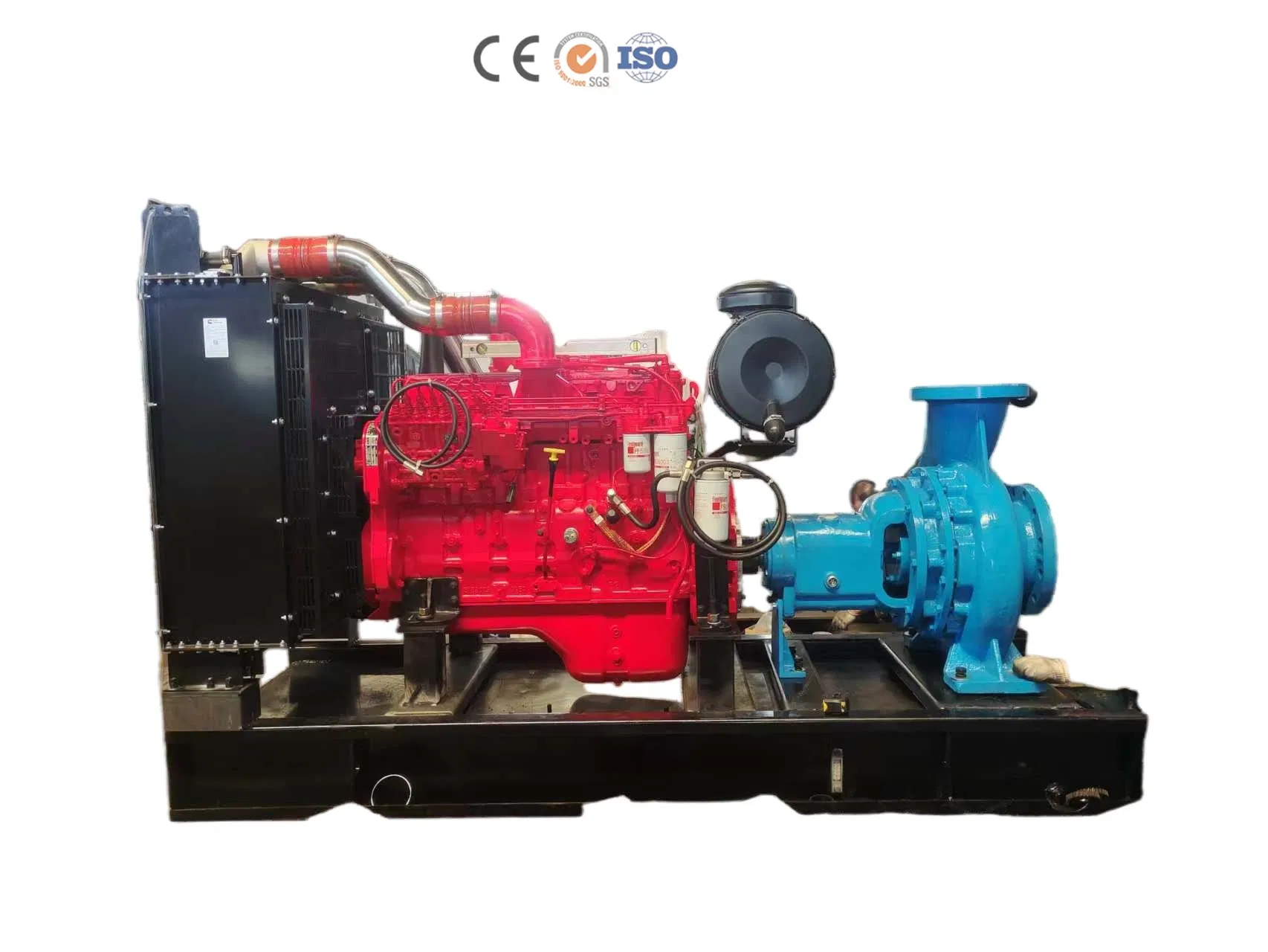 Fire Fighting System Diesel Engine Driven Centrifugal End Suction Fire Pump, Nfpa Listed Fire Fighting Equipment Diesel Fire Water Pump UL/FM