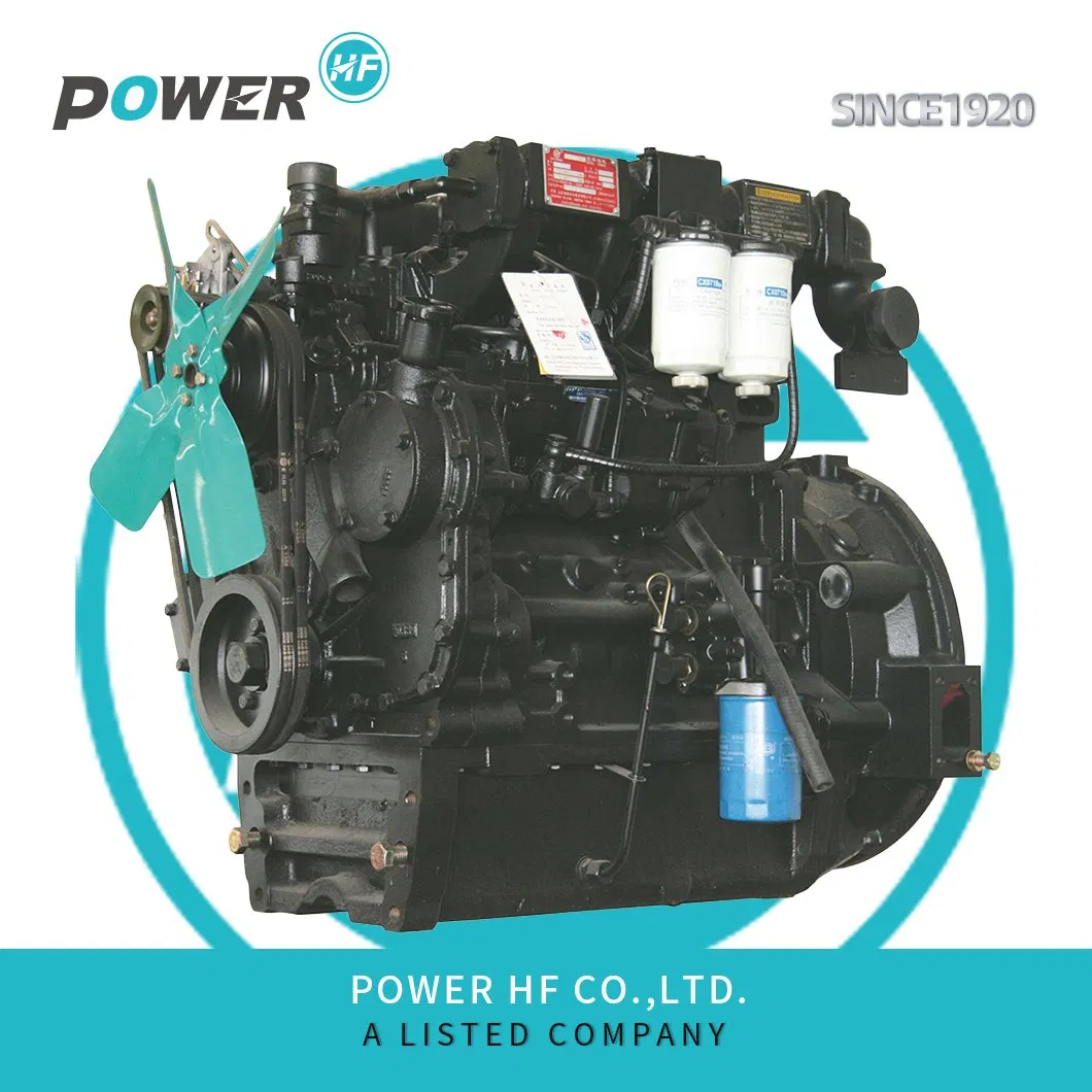Machinery Diesel Engine for Light Truck/Wheel Loader/Diesel Generator Set/Fire Water Pump/Agriculture 80kw Big Diesel Engine with Two 2 Cylinder for Tractor