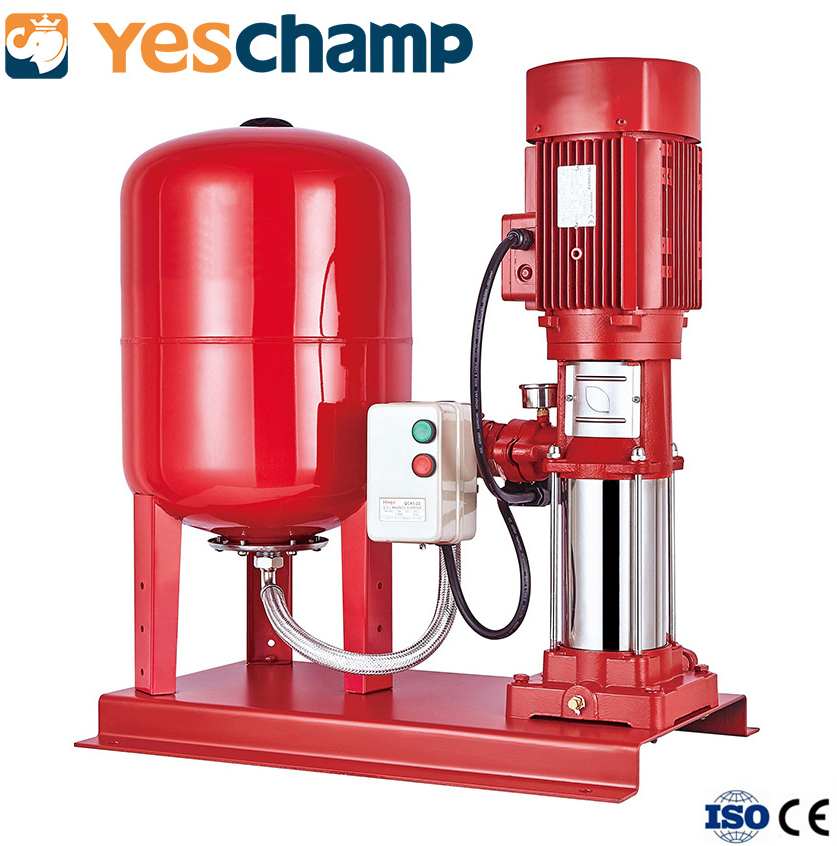 11HP Vertical Multistage Jockey Pump Fire System with Pressure Tank