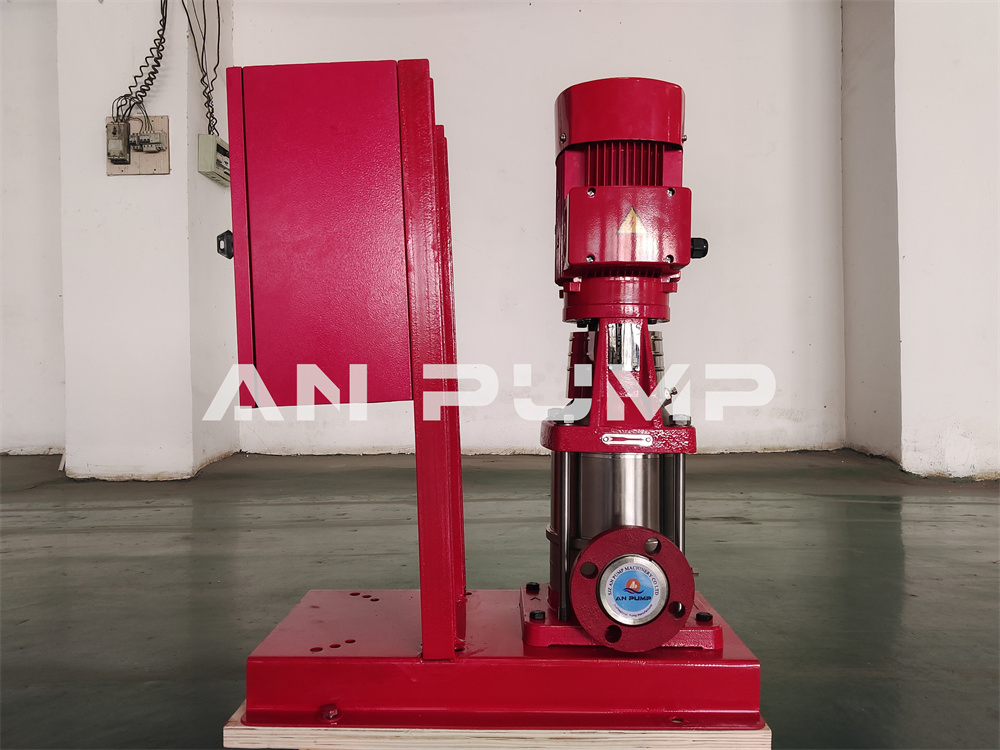 Water Booster Centrifugal Fire Fighting Vertical Multistage Pump