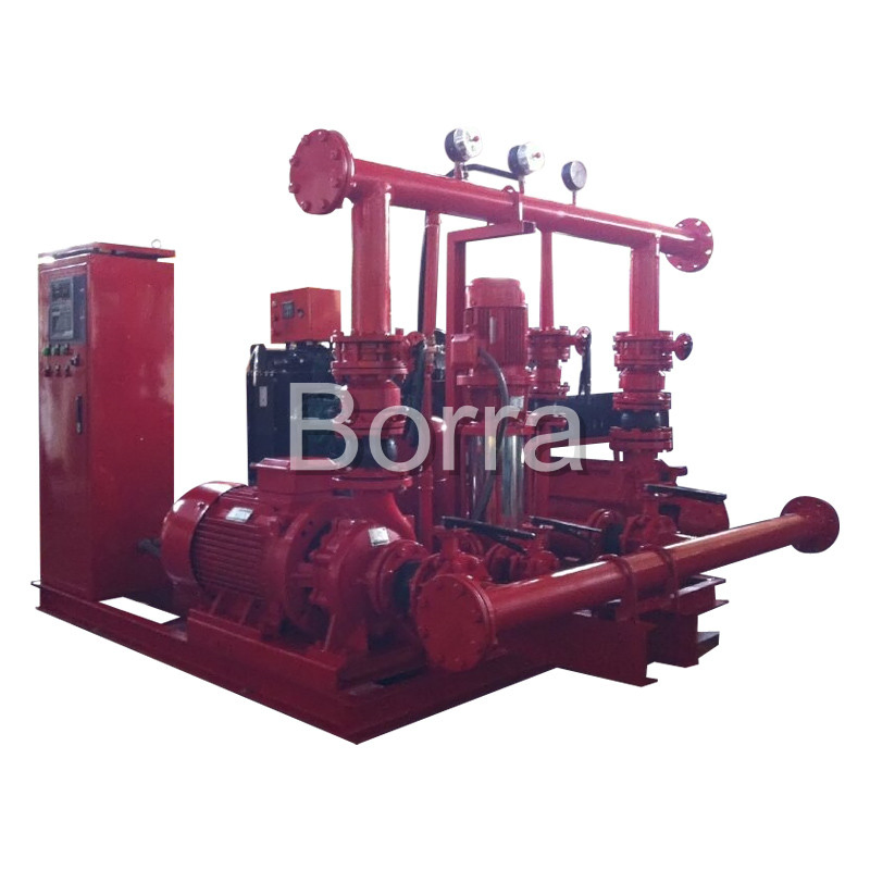 Fire Pump System Fire Fighting Diesel Engine Electric Water Pump