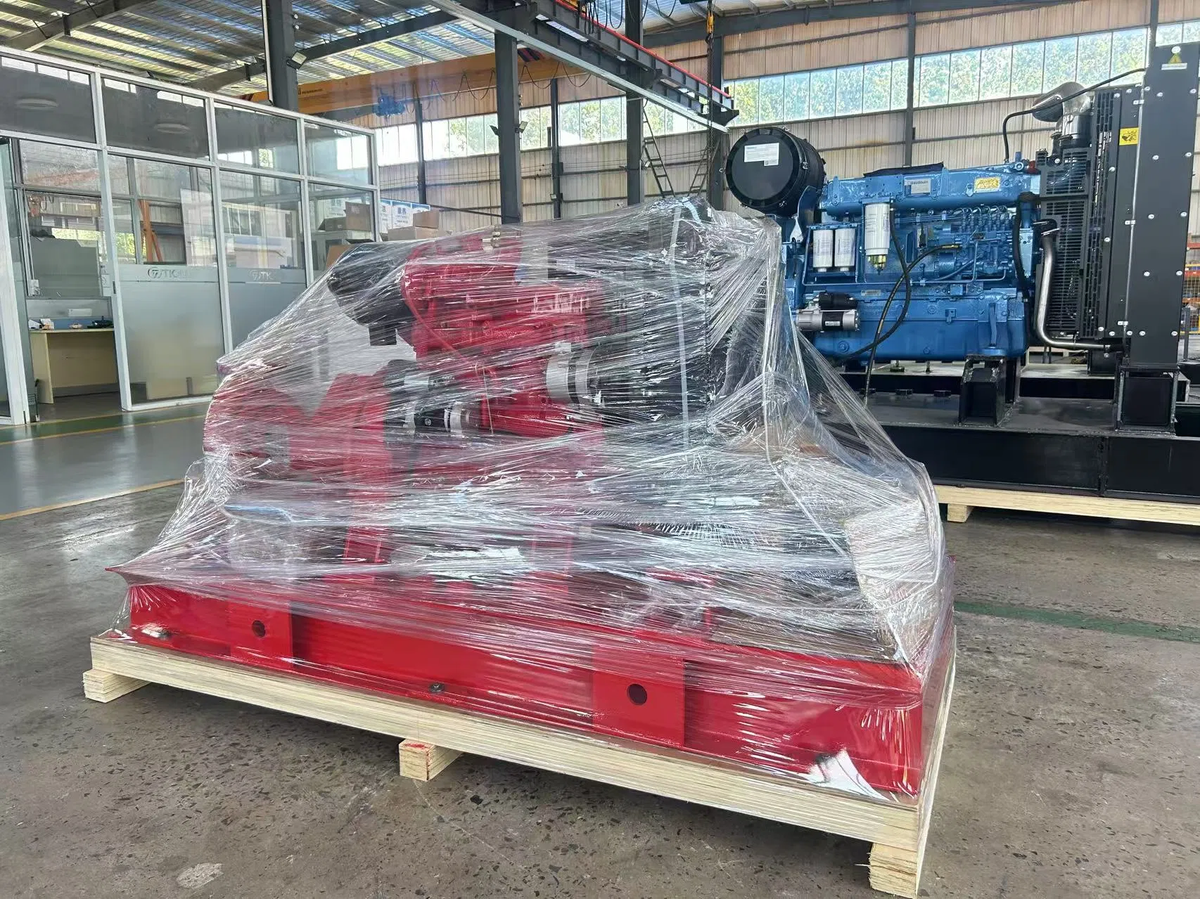 Space-Saving Diesel Engine Horizontal End Suction Fire Fighting Electric Motors Jockey Pump