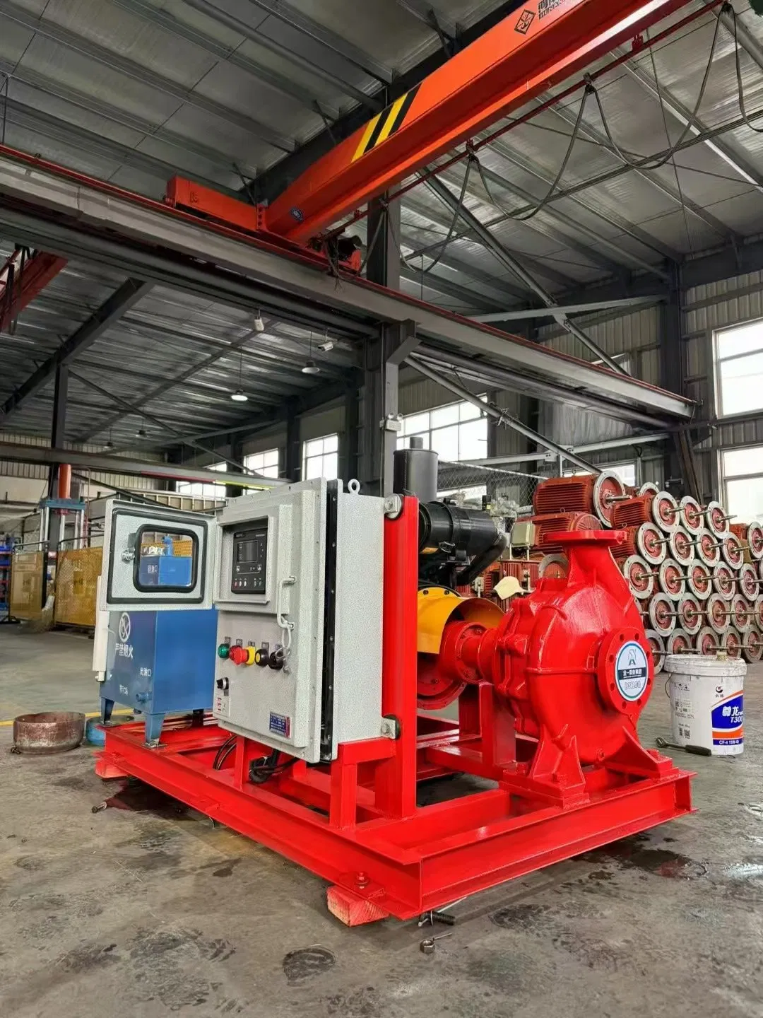 Diesel Engine Horizontal Mine/Fire Protection/Power Station/Idrainage Multi Stage Self-Priming Self Priming Pump Factory Product