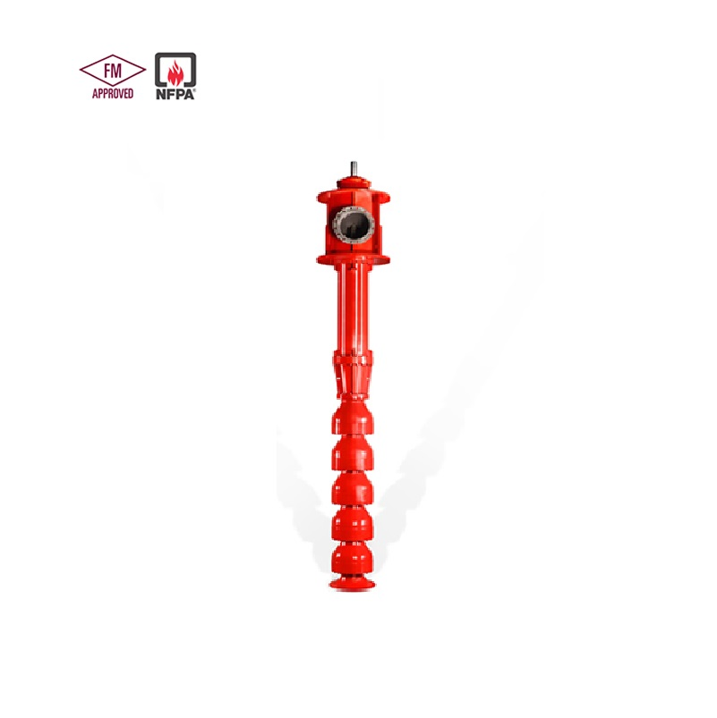 Nfpa20 Engine Driven Diesel Vertical Turbine Fire Fighting Pump