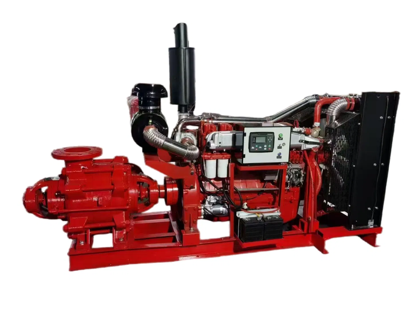 Heavy-Duty Skid-Mounted Diesel Centrifugal Pump for Industrial Use Fire Fighting Equipment