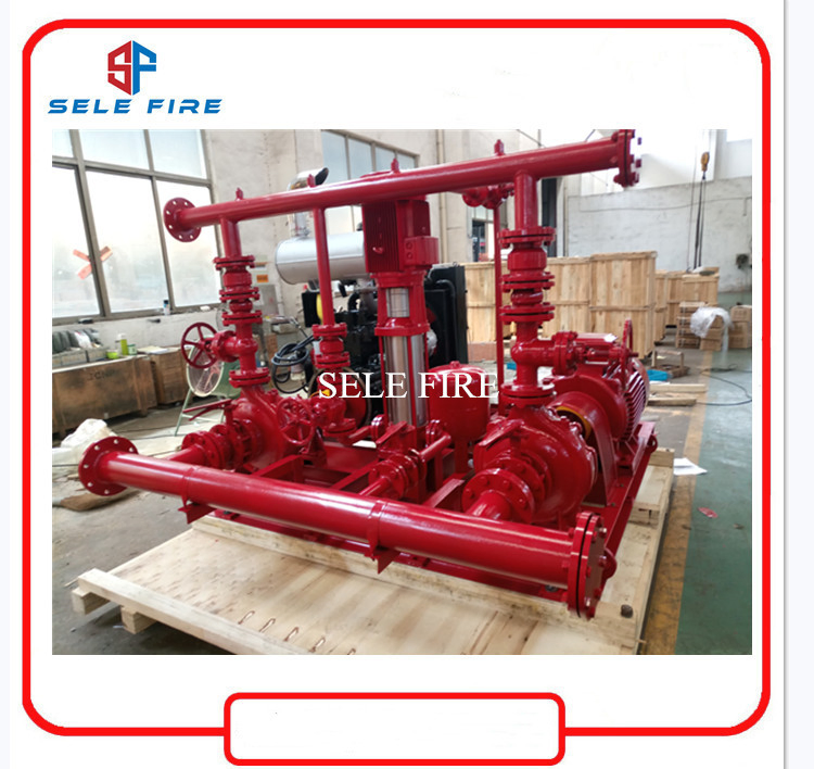 Nfpa20 Standard Edj Diesel Engine Driven Fire Pump Price UL/FM