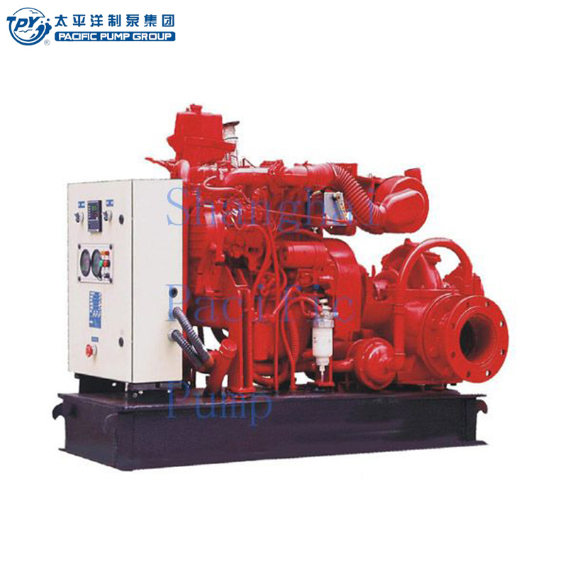 Xbc/Tpow Horizontal Split Casing Diesel Fire Pump, Double Suction Centrifugal Pump, Nfpa20 Fire Fighting Pump