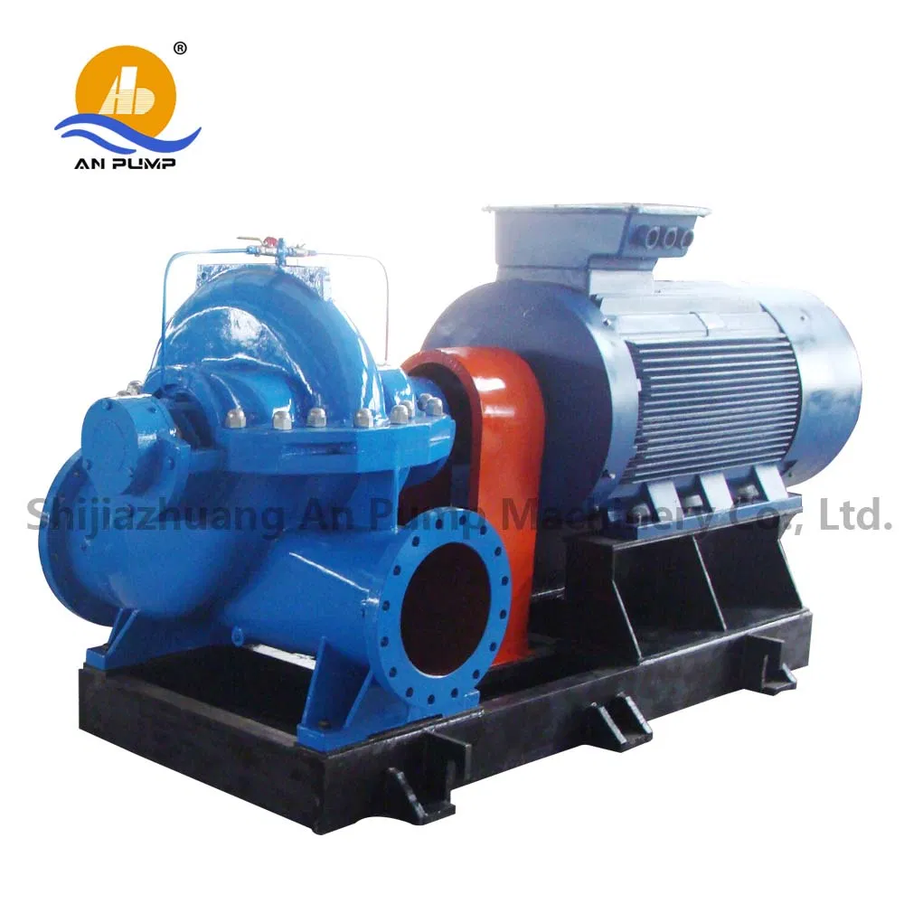 Single Stage Double Suction Sea Water Centrifugal Pump Split Case Pump Fire Diesel Engine Pump