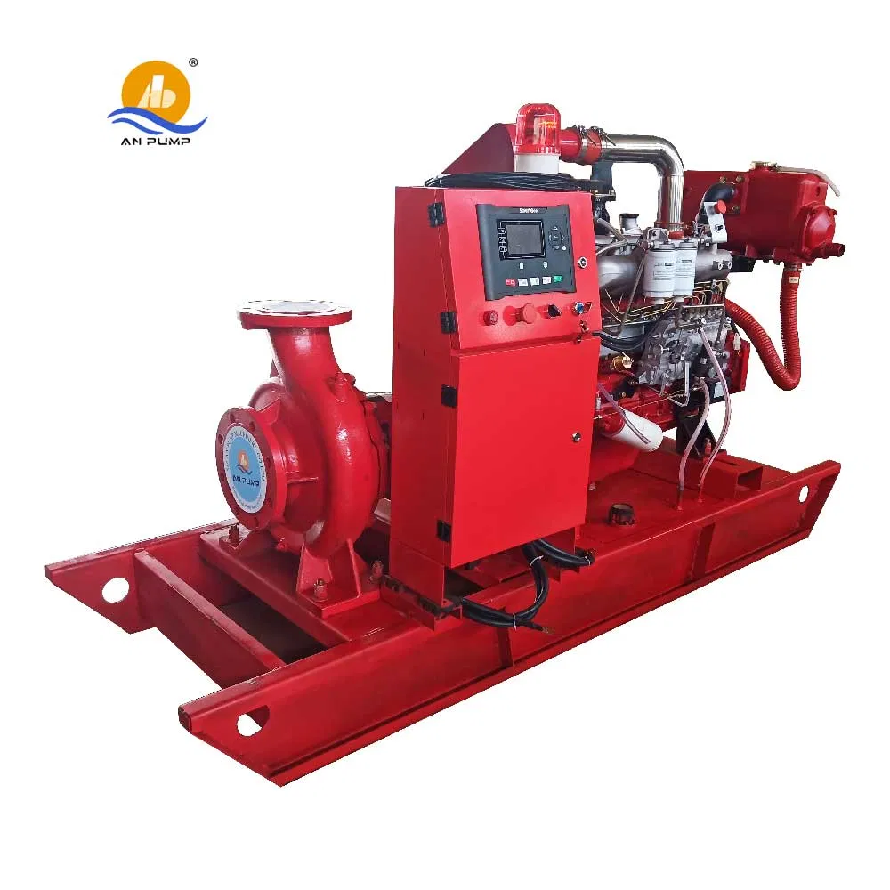 End Suction Fire Fighting Diesel Engine Set Pump
