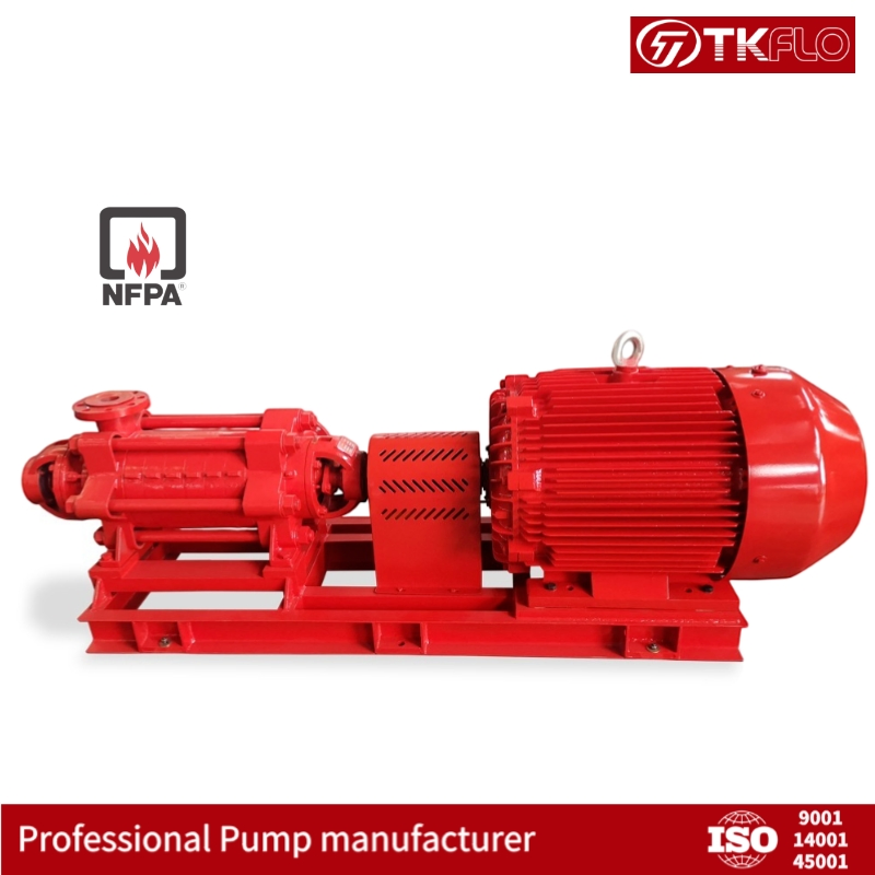 Industrial Electric Motors Diesel Water Multistage Centrifugal Fire Fighting Pump
