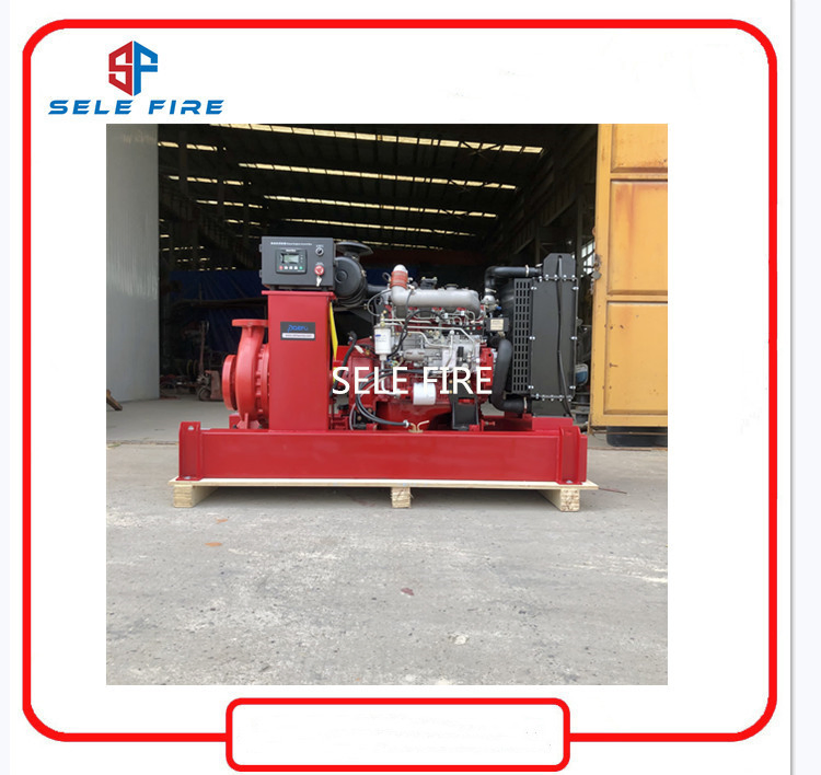 Fire Fighting System Diesel Engine Driven Automatic Fire Fighting Pump UL/FM