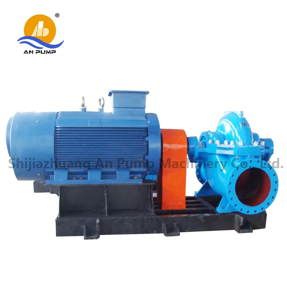 Single Stage Double Suction Sea Water Centrifugal Pump Split Case Pump Fire Diesel Engine Pump