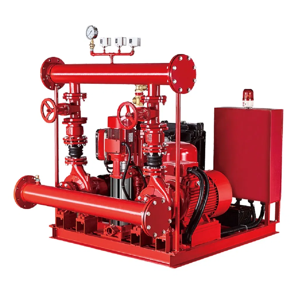 Edj Series 500gpm Skid Mounted Fire Fighting Pump Set