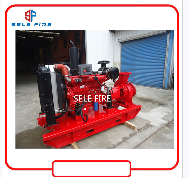 Fire Fighting System Diesel Engine Driven Automatic Fire Fighting Pump UL/FM