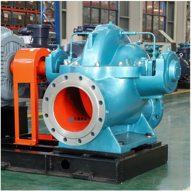 Horizontal Large Flow Double Suction Split Case Pumps